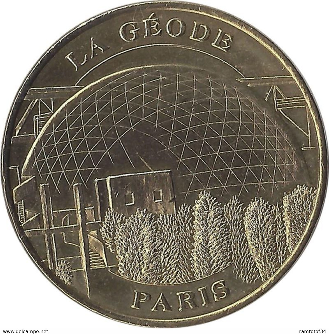 2006 MDP183 - LA GEODE 3 - La Géode Paysagée / MONNAIE DE PARIS - 2006