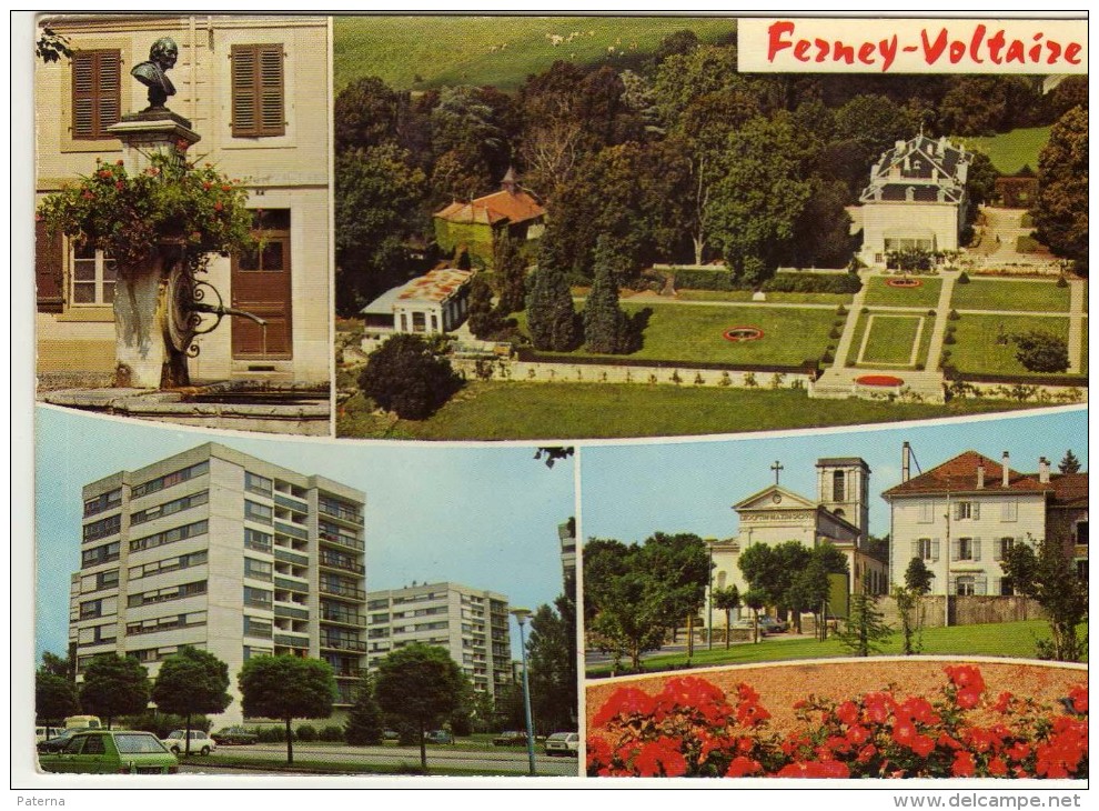 2872  Postal  Francia   Vista Varias   Ferney Voltaire - Ferney-Voltaire