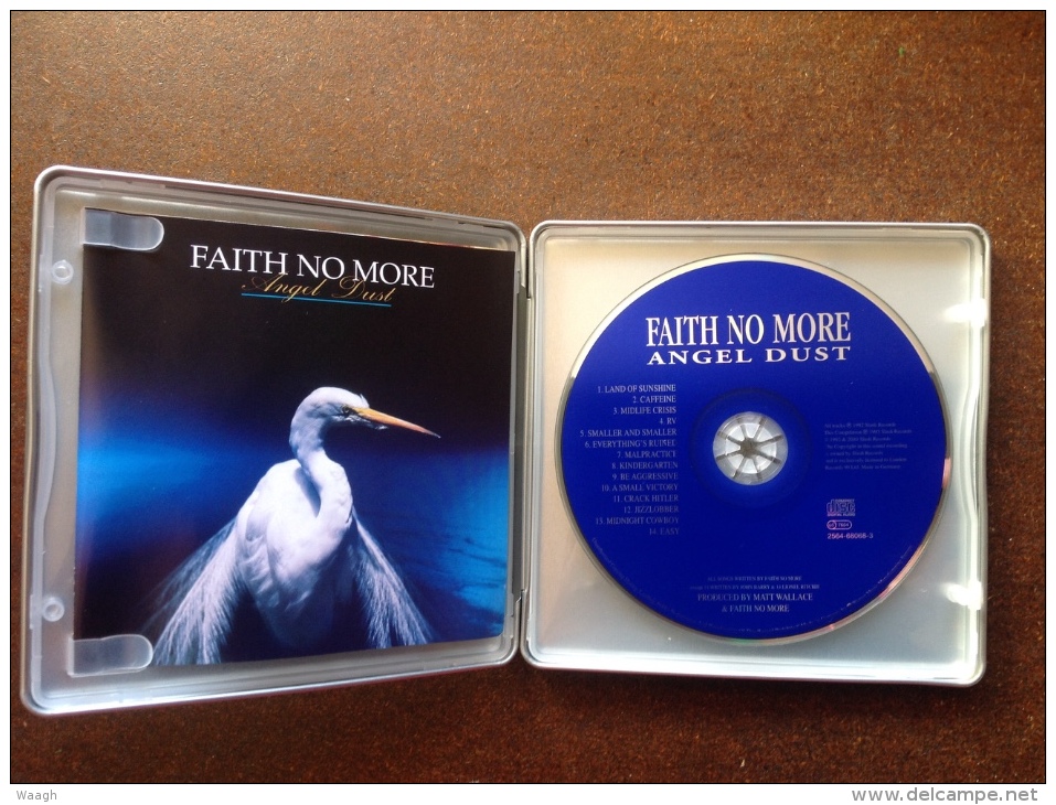 FAITH NO MORE Angel Dust CD METAL BOX - Hard Rock & Metal