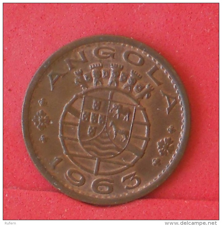 ANGOLA  1  ESCUDOS  1963   KM# 76  -    (Nº12575) - Angola