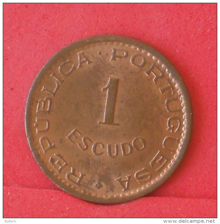 ANGOLA  1  ESCUDOS  1965   KM# 76  -    (Nº12576) - Angola