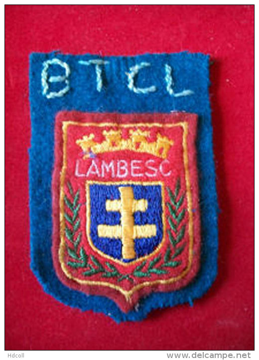 SCOUTISME - INSIGNE TISSU BRODE LAMBESC BTCL - Religion & Esotericism