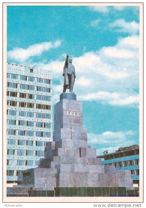Uzbekistan -  Samarkand - Monument To Lenin - Uzbekistán