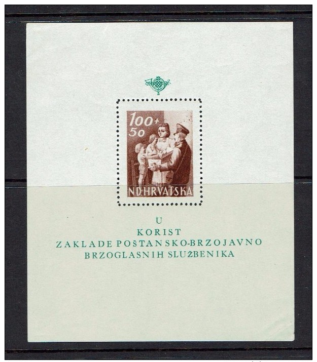 CROATIA...1940'S...MNH - Kroatië