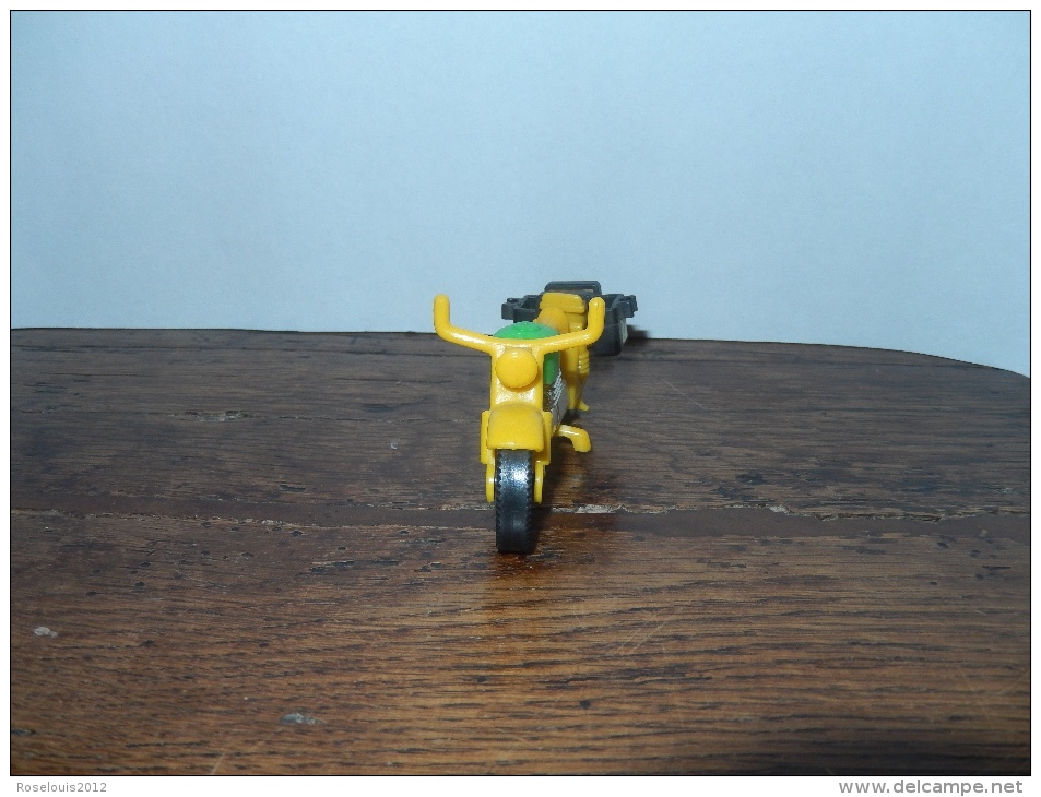 PLAYMOBIL : Vintage - Geobra 1976 - Moto Jaune - Playmobil