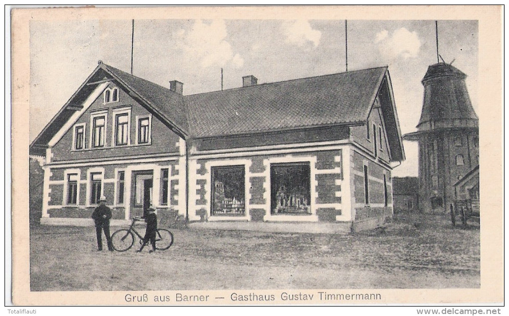 BARVER Gem Rehden Kr Diepholz Gasthof G Timmermann Windmühle Mill Molen 9.5.1922 Gelaufen - Diepholz