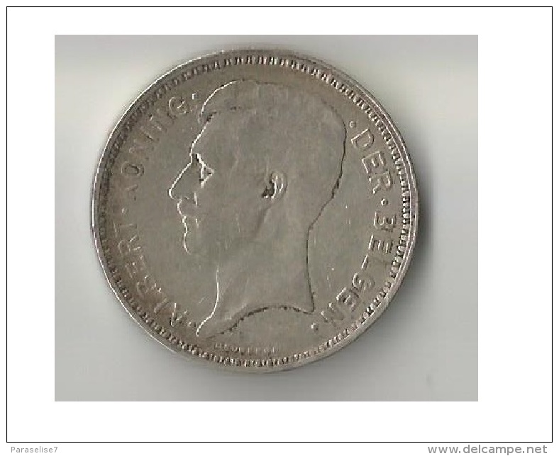 BELGIQUE  20  FRANCS 1935 ARGENT - 20 Frank