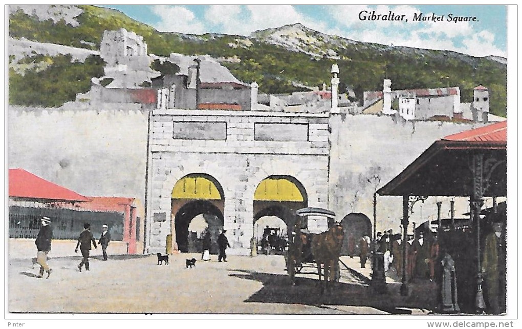 GIBRALTAR - Market Square - Gibraltar