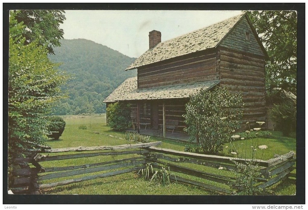 ASHEVILLE USA North Carolina The Log Cabin Zebulon Vance 1975 - Asheville