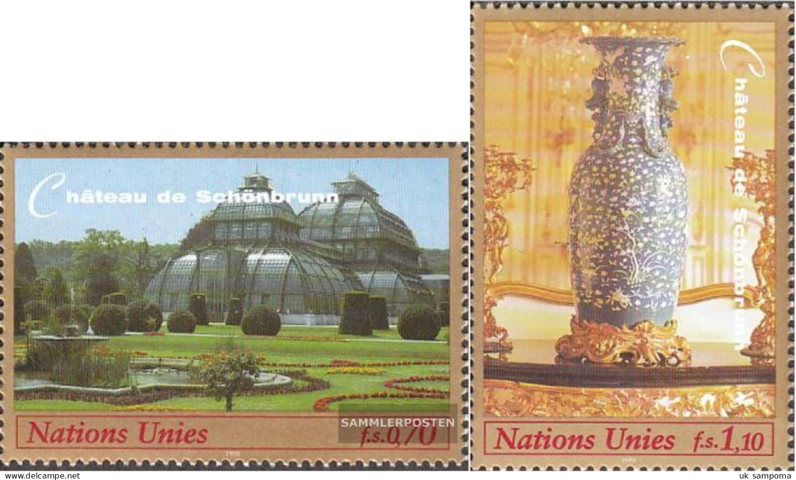 UN - Geneva 352-353 (complete Issue) Unmounted Mint / Never Hinged 1998 Culture- And Natural Heritage - Ongebruikt