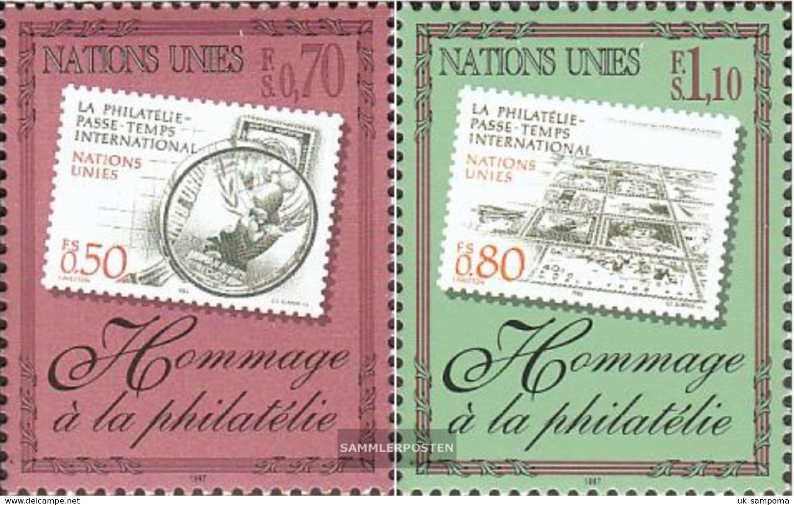 UN - Geneva 319-320 (complete Issue) Unmounted Mint / Never Hinged 1997 Philately - Ungebraucht