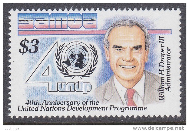 SAMOA, 1990 UN DEVELOPMENT 1 MNH - Samoa