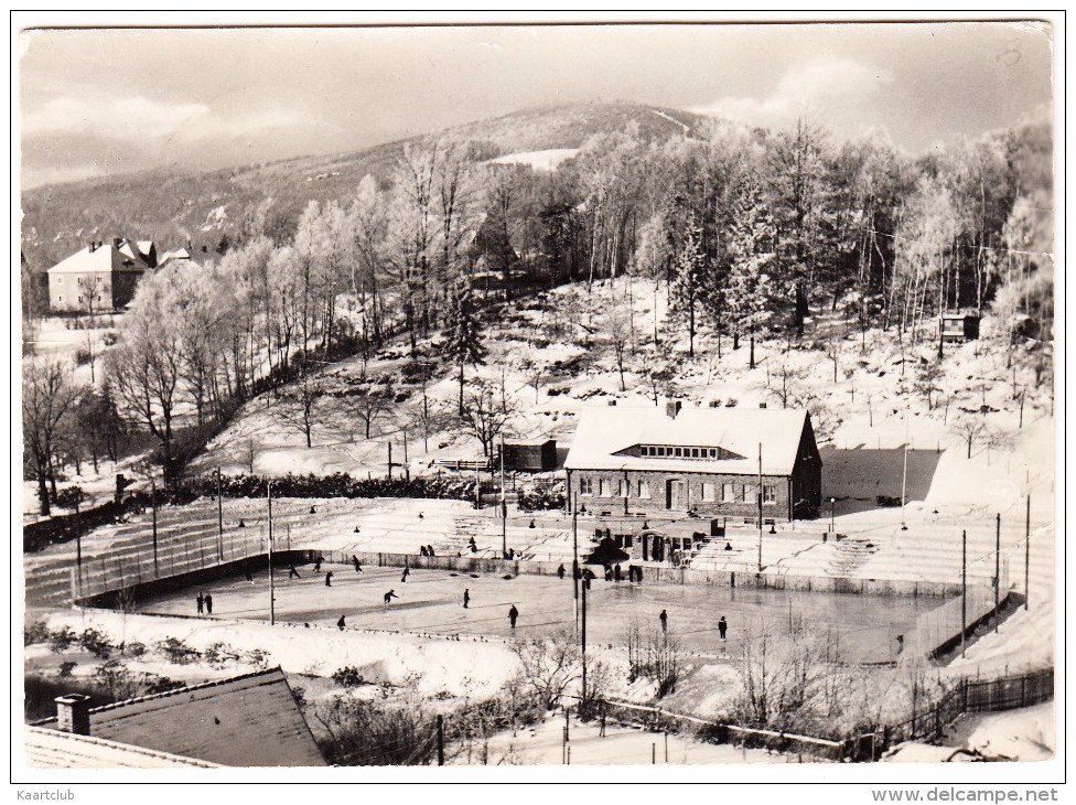 Kurort Jonsdorf - EISSTADION 'EINHEIT' - Zittauer Gebirge, D.D.R. - (1963) - Goerlitz