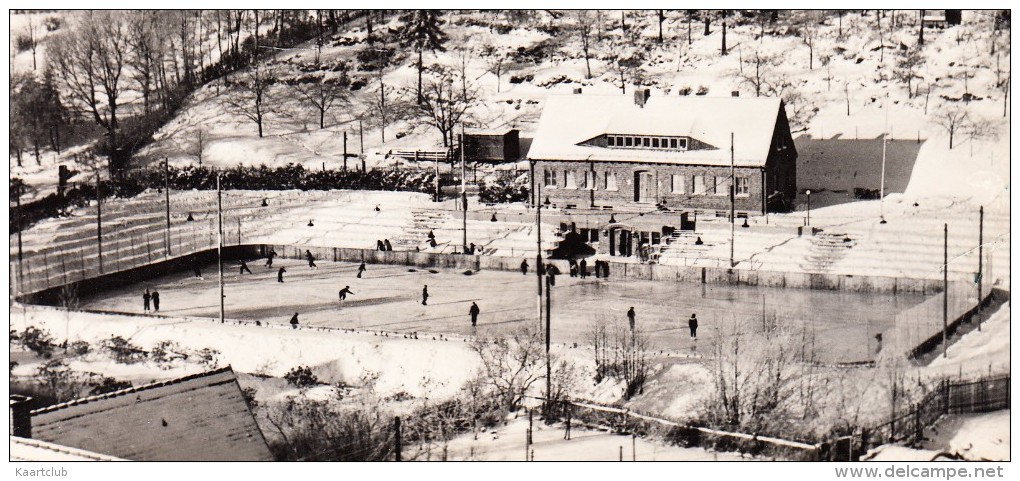 Kurort Jonsdorf - EISSTADION 'EINHEIT' - Zittauer Gebirge, D.D.R. - (1963) - Görlitz