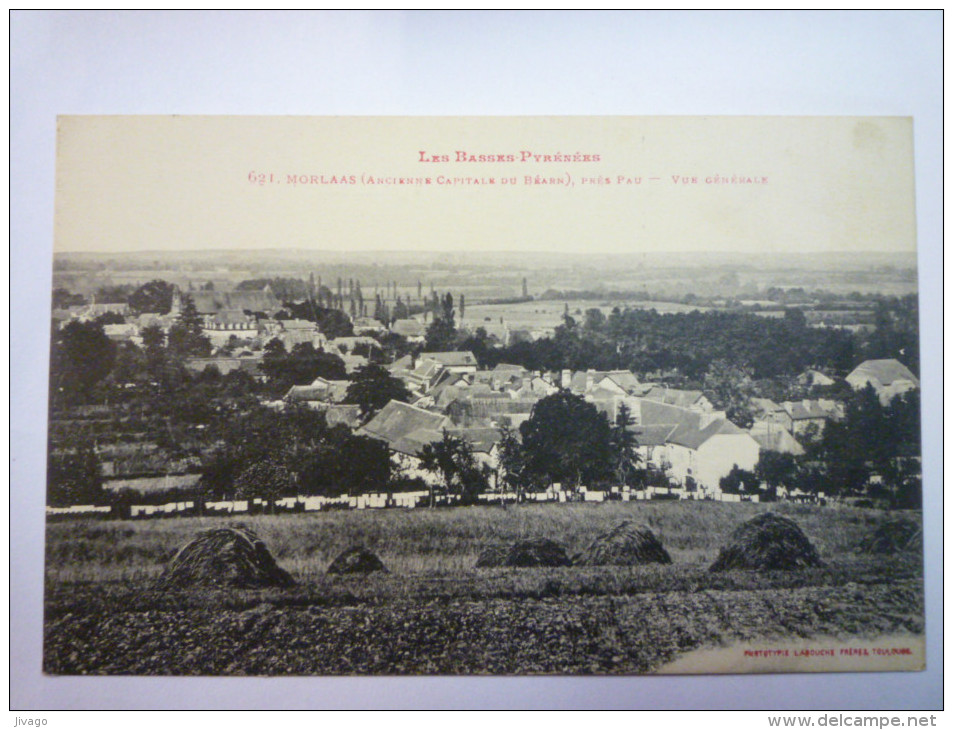 MORLAAS  (Ancienne Capitale Du  BEARN)  Près Pau  -  Vue Générale    - Morlaas