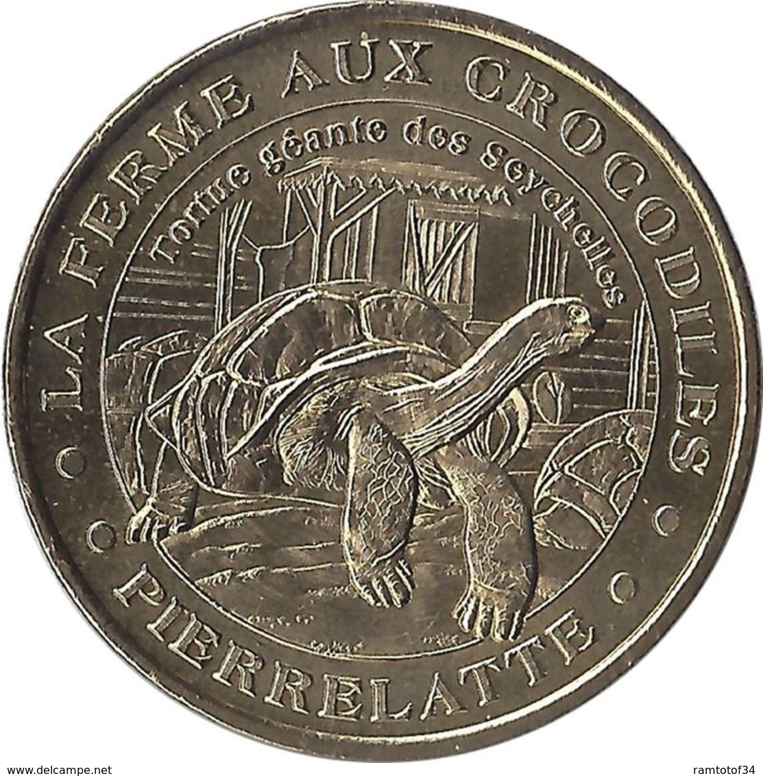 2005 MDP163 - PIERRELATTE - Ferme Aux Crocodiles 3 (La Tortue Des Seychelles) / MONNAIE DE PARIS - 2005
