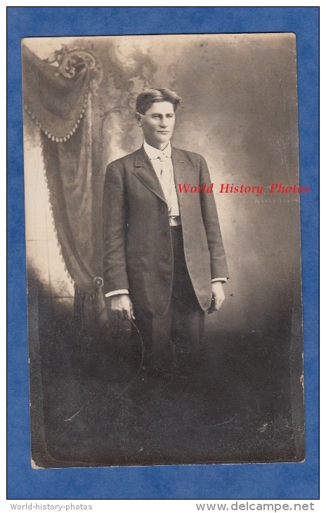 CPA Photo RPPC - HENDERSON Minnesota - Portrait D'un Homme Américain - Début 1900 - Photo H.N. Simmer - Boy Mode Fashion - Autres & Non Classés