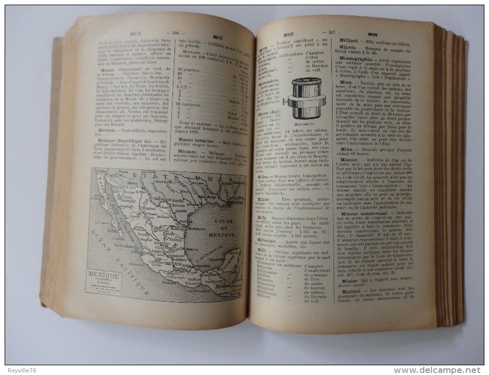 Ancien Dictionnaire Commercial Comptable Et Juridique. Pigier. 751 Pages. - Boekhouding & Beheer