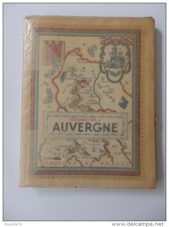 Ancien Livre "Visages De L'Auvergne" 183 P. - Auvergne