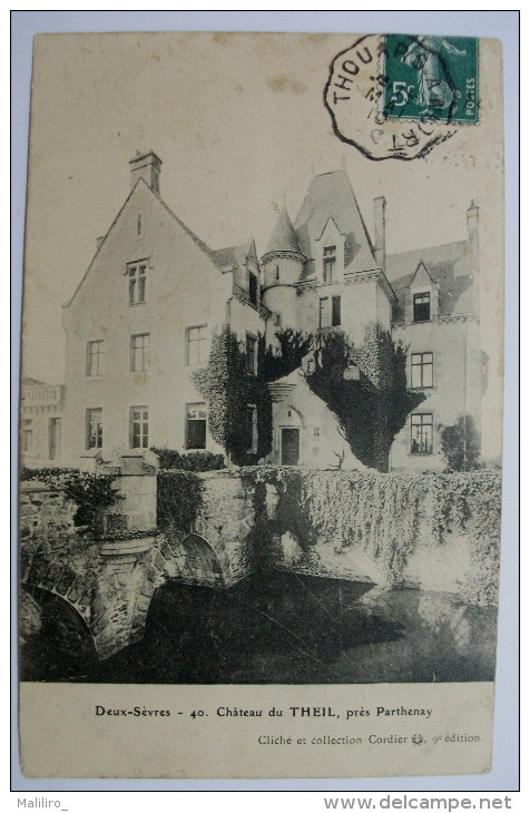 79 - Château Du Theil, Près Parthenay - Parthenay