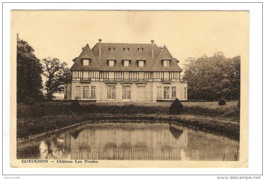 SAÔNE-ET-LOIRE  /  GUEUGNON  /  CHÂTEAU  LES  PRESLES  /  Photographie  J. MARIOTTI - Gueugnon