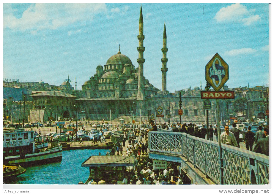 Islam Istanbul Galata Bridge And New Mosque Mosquee - Islam