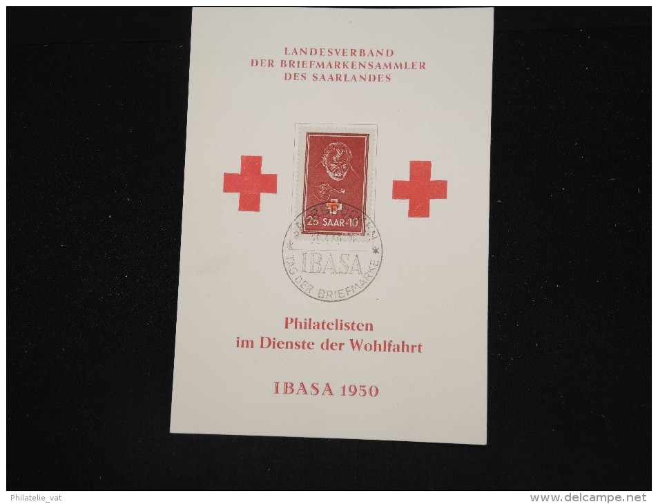 SARRE - Crte Croix Rouge En 1950 - Aff. Plaisant - à Voir - Lot P9842 - Cartes-maximum