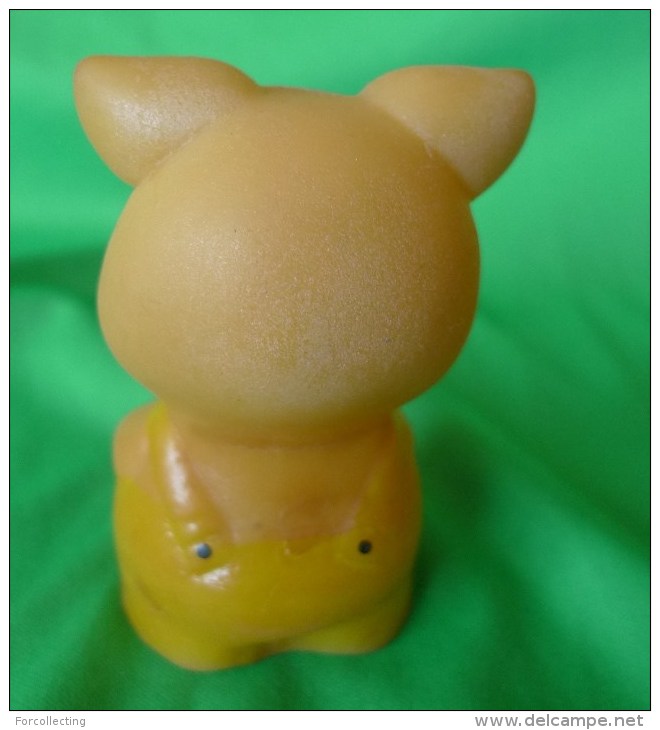 Vintage Rubber Toy - Small Rubber PIG Piggy - Maiali