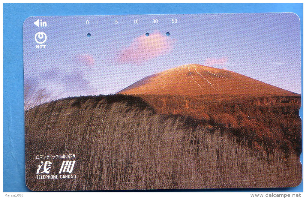 Japan Japon Telefonkarte Télécarte Phonecard Telefoonkaart NTT Nr. 250 - 398 - Mountains