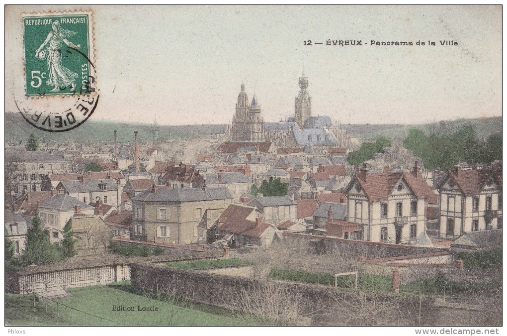 EVREUX/27/Panorama De La Ville/ Réf:C3459 - Evreux