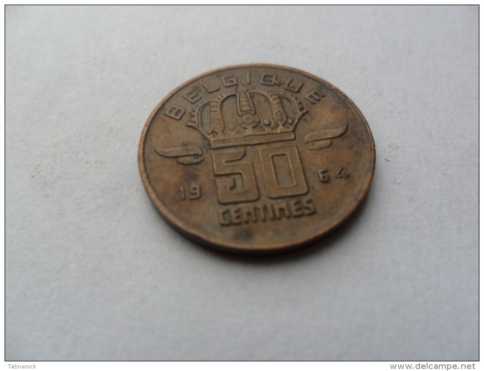 50 Centimes 1964 Type Mineur En Français - 50 Cent