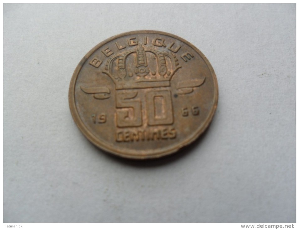 50 Centimes 1966 Type Mineur En Français - 50 Cent