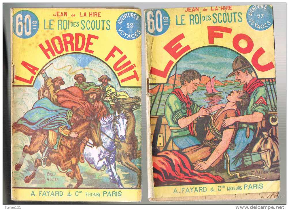 Lot De 19 Livres - Le Roi Des Scouts - 1931 -  Du N° 27 Au N° 54 - Wholesale, Bulk Lots