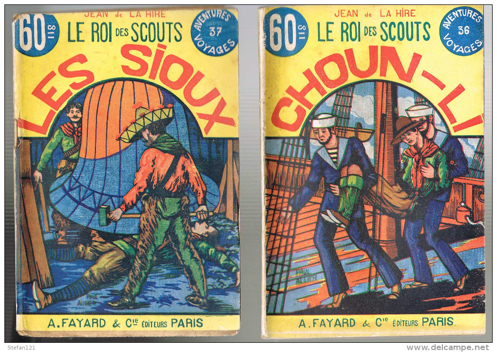 Lot De 19 Livres - Le Roi Des Scouts - 1931 -  Du N° 27 Au N° 54 - Bücherpakete