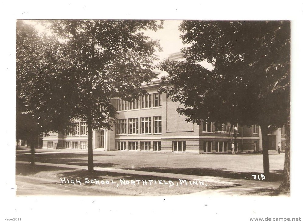 CPA Etats Unis Minnesota NORTHFIELD High School ( école ) - Andere & Zonder Classificatie