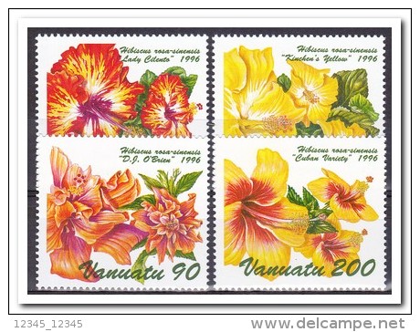 Vanuatu 1996, Postfris MNH, Flowers - Vanuatu (1980-...)