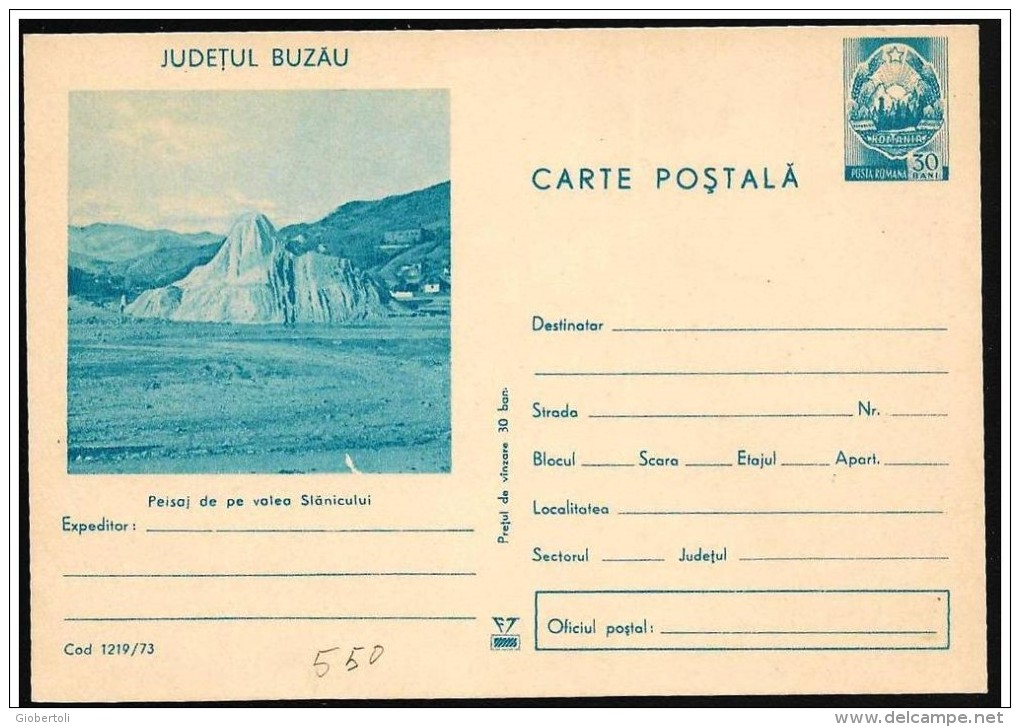 Romania/Roumanie: Intero, Stationery, Entier, Hotel "Galsti" - Hôtellerie - Horeca