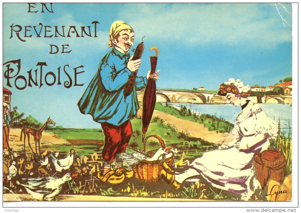 En Revenant De Pontoise (folklore Basse Cour Pont)n°550 Abeille - Pontoise