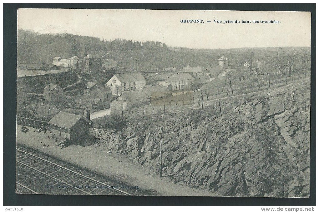 Grupont. La Gare Et Les Environs. - Tellin