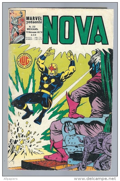 Nova N°22 Peter-Parker Alias L´araignée - Le Triomphe De Nova De 1979 - Nova