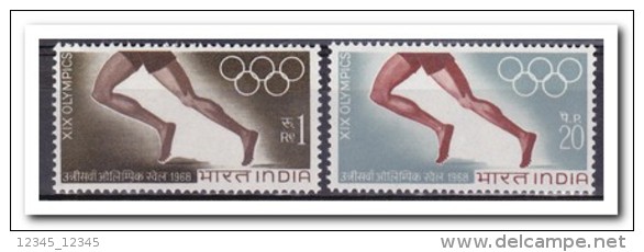 India 1968, Postfris MNH, Olympic Games - Afghanistan