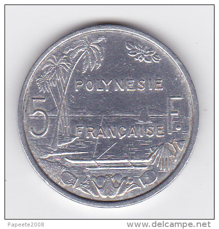 Polynésie Française - Pièce De 5 F CFP - 1982 - Polynésie Française
