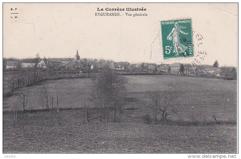 CPA Eygurande - Vue Générale - 1911 (18428) - Eygurande