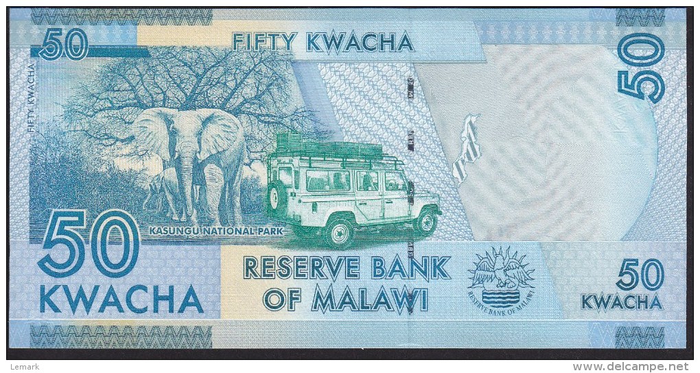 Malawi 50 Kwacha 2012 P58 UNC - Malawi