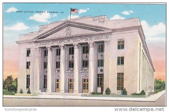 Kansas Topeka Post Office - Topeka