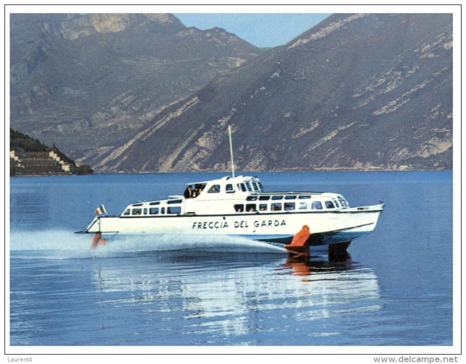 (M+S 678) Italy - Garda Lake Aliscafo (ferry) - Hovercrafts