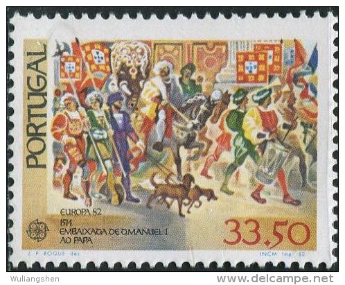 PT0074 Portugal 1982 Pope Leo Europa 1v MNH - Unused Stamps