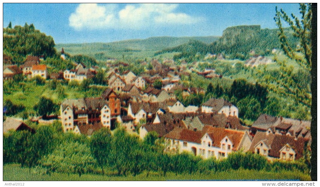 Rarität Gruß Aus Gerolstein MB Wohngebiet Wappen Kasselburg 6.2.1963 - Gerolstein