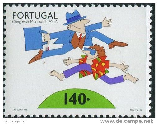 PT0183 Portugal 1994 Travelers Association Conference Comics 1v MNH - Nuevos