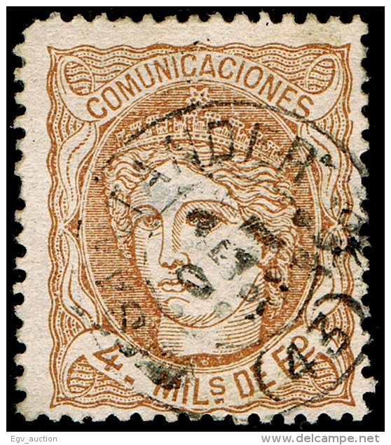 CANTABRIA - EDI O 104 - MAT. FECH. T. II \"SANTANDER-43\ - Used Stamps